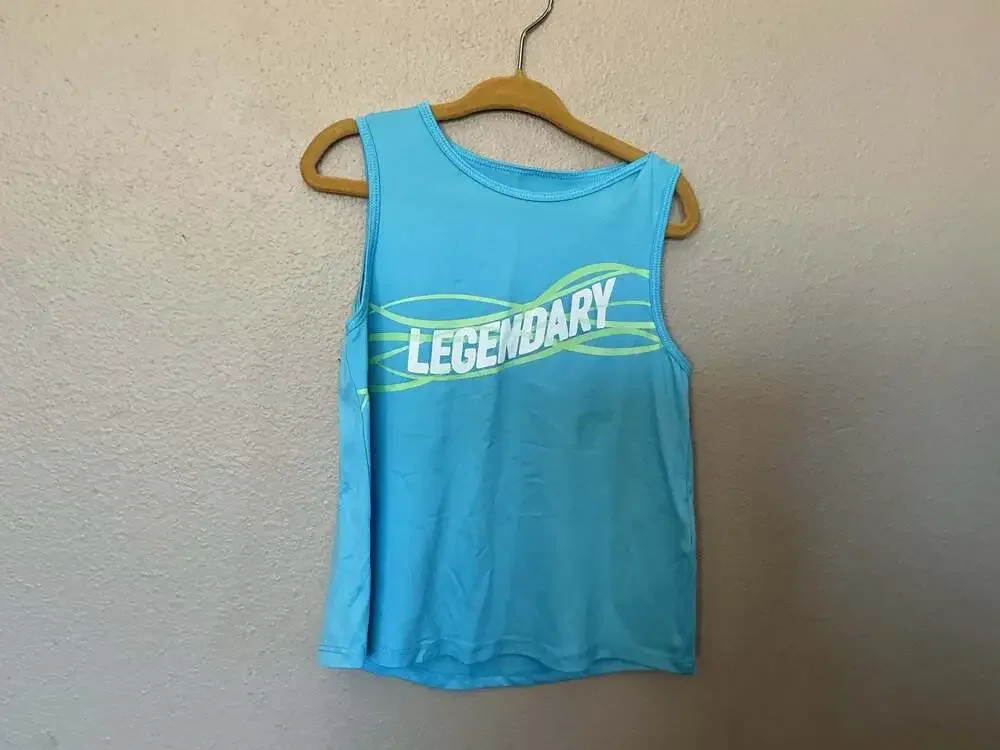 Ideology Kids Girl's Legendary Graphic Tank Top and Floral Shorts Set